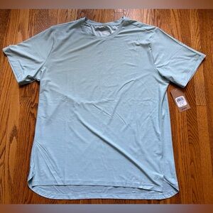 Asics Men's Soft Green Short Sleeve Tee